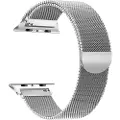 Tech-Protect Apple Watch Series 9/8/SE (2022)/7/SE/6/5/4/3/2/1 Tech-Protect Milanese Rem - Sølv