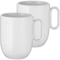 WMF kaffekop BARISTA 380 ml, sæt med 2 stk, hvid, porcelæn, WMF