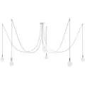 Creative Cables Spider 5 Falls With Light Bulb Pendellampe