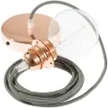Creative Cables Rm03 50 Cm Hængende Lampe Pendel Til Lampeskærm