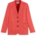 Scotch & Soda Boxy Unlined Single Breasted Blazer