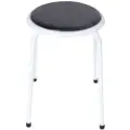 Wellhome Køkkentaburet Med Metalben 30.5x30.5x42.5 Cm