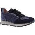 Hispanitas Hispanitastil kvinder. HI254209 Sneakers i læder Kansas navy (37), Fast, 1-3 cm, Blonder, Casual, Blå