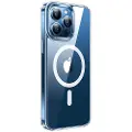 Torras mobiltaske Diamond Clear-Mag til iPhone 15 PRO (gennemsigtig)