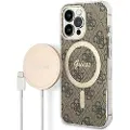GUESS Set Gubpp13lh4eacsw+ Charger Iphone 13 Pro 4g Print Telefonetui