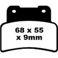 EBC Fa Series Organic Fa432 Bremseklodser