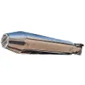 Gpr Exhaust Systems Ultracone Inox Cafè Racer Silencer Without Link Pipe Vtr 250 88-90 Homologeret Lyddæmper