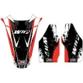 Why Stickers Honda Crf450r 2005-2008 Rear Fender Grafisk Sæt