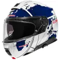 Schuberth C5 Globe Blue hvid 65