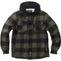 West Coast Choppers Hell Bent Flannel Jakke Med Hætte