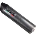 Gpr Exhaust Systems Furore Poppy Suzuki Drz 400 Sm 05-10 Ref:cat.55.fupo Oval Lyddæmper Typegodkendt