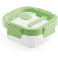 Lékué Opbevaringsbeholder for madvarer 320 ml, firkantet, glas, Lékué