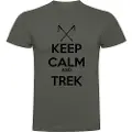 Kruskis Keep Calm And Trek T-shirt Med Korte ærmer