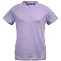 Dolomite Cristallo merino Zip T-shirt Med Korte ærmer