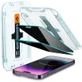 Spigen Glass EZ Fit Privacy 2 Pack - iPhone 14 Pro Max