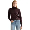 Scotch & Soda Relaxed Fit Roll Striktrøje Med Høj Hals