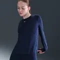 Nike Langærmet Nike One Classic Dri-FIT-trøje til kvinder - blå