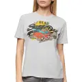 Superdry La Vl Graphic Relaxed T-shirt Med Korte ærmer