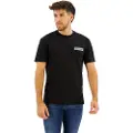 Calvin Klein Raised Concrete Logo T-shirt Med Korte ærmer