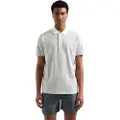 Armani Exchange AIX Armani Exchangetil mænd. XM000736AF10819F0028 Hvid kortærmet poloshirt (XXL), Casual, Bomuld, Korte ærmer