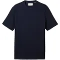 Tom Tailor 1037827 Structured T-shirt Med Korte ærmer