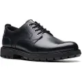 Clarks Clarkstil mænd. 26173434 Batcombe Tie lædersko sort (39), Fast, Blonder, Casual