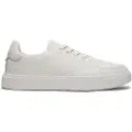 Timberland Timberlandtil kvinder. TB0A41JXEM21 Emerson Street hvide lædersko med snørebånd og lavt skaft (42 W), Fast, Blonder, Casual