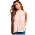 Superdry Lace Ærmeløs Højhalset T-shirt