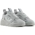 Emporio Armani EA7unisex. X8X221_XK437 Træningssko med gråt logo (37 1/3), Fast, Blonder, Casual, Sport, Multisport