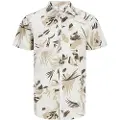 Jack & Jones Oshua Floral Kortærmet Skjorte