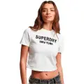 Superdry Sport Luxe Graphic Fitted T-shirt Med Korte ærmer