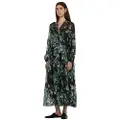 Scotch & Soda 179580 Langærmet Midi-kjole