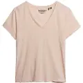 Superdry Studios Slub Emb Vee T-shirt Med Korte ærmer