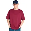 Timberland Timberlandtil mænd. TB0A5MNT6481 Hampton logo t-shirt bordeaux (L), Casual, Bomuld, Korte ærmer, Burgund