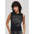 Superdry Retro Embellished ærmeløs T-shirt