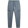 Superdry Superdrytil mænd. M7011382A Jogger cargo-bukser med Tech-logo blå (L), Casual, Bomuld