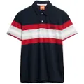 Superdry Lightweight Stripe Kortærmet Polo