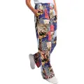 LOIS Jeans Lois Jeanstil kvinder. 207562249 Løse bukser med læg flerfarvet (26), Casual, Polyester