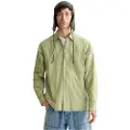Scotch & Soda Striped Relaxed Fit Poplin Skjorte Med Lange ærmer