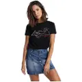 LOIS Jeans Lois Jeanstil kvinder. 411412234 Blå denim nederdel (28/28), Casual, Bomuld