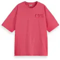 Scotch & Soda U9a00655t Loose Fit T-shirt Med Korte ærmer
