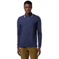 Wrangler 112371506 Regular Fit Polo Med Lange ærmer