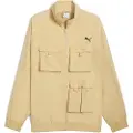 Puma T7 Cargo Relaxed Track Jacket Men, Clothing, Pebble Path, M