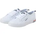 Pepe Jeans Pepe Jeanstil kvinder/piger. PBS30549 Basic Sneakers Brady hvid (39), Stof, Fast, Blonder, Casual, Bæredygtig, børnetøj