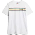 Superdry Venue Logo Stripe Relaxed T-shirt Med Korte ærmer