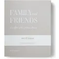 Printworks Fotoalbum FAMILY OG FRIENDS, sølv, Printworks