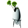 Philippi Vase ELIA 32 cm, med stativ, rustfrit stål, Philippi