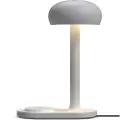 Eva Solo Bordlampe EMENDO 29 cm, med trådløs Qi-oplader, cloud, Eva Solo