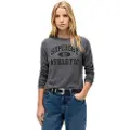 Superdry Athletic Ringer Slim T-shirt Med Lange ærmer