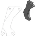 Moto-Master Supermotard Street 320 Mm Yamaha 211033 Bremsekaliber Flyttebeslag
